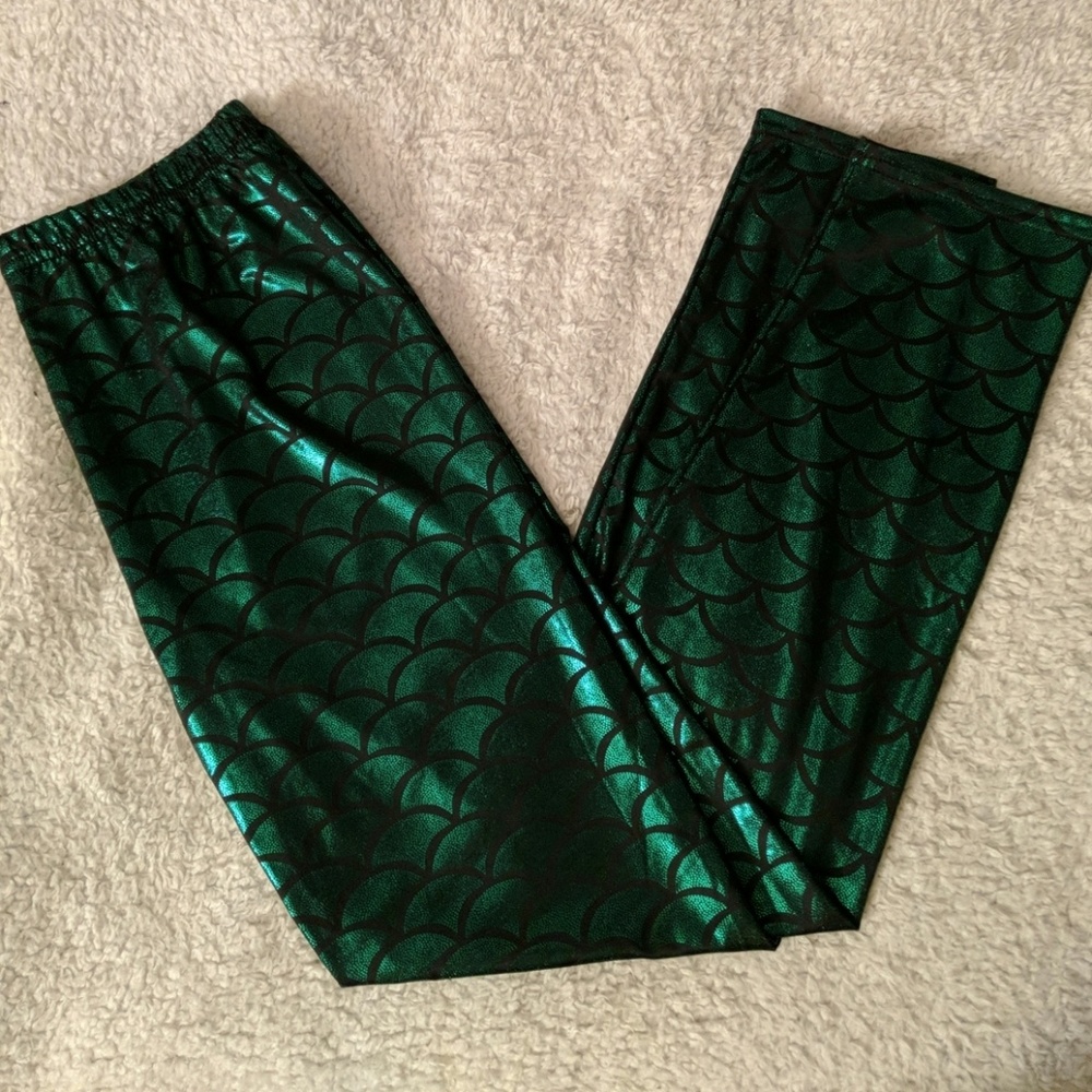 Mermaid scale leggings